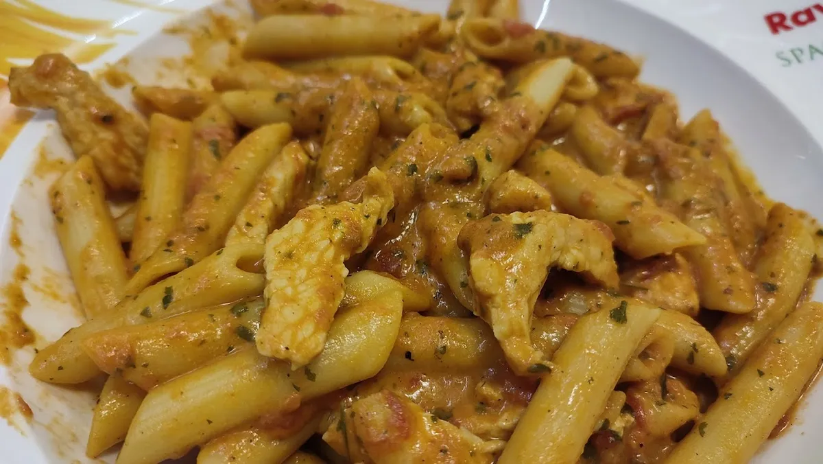 Penne-Gericht bei Bei Antonio